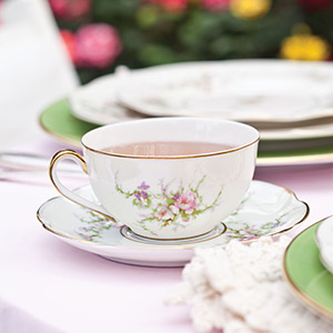 Tea in a Rose Garden