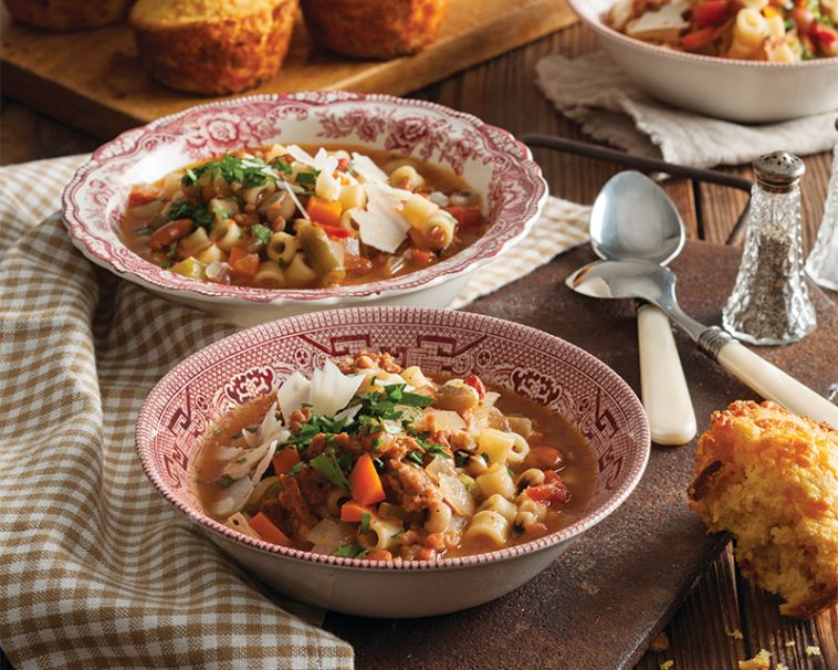 Stay Warm With Southern Style Minestrone