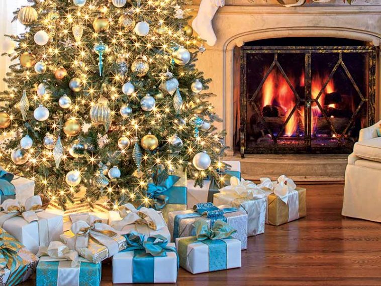 presents under the tree