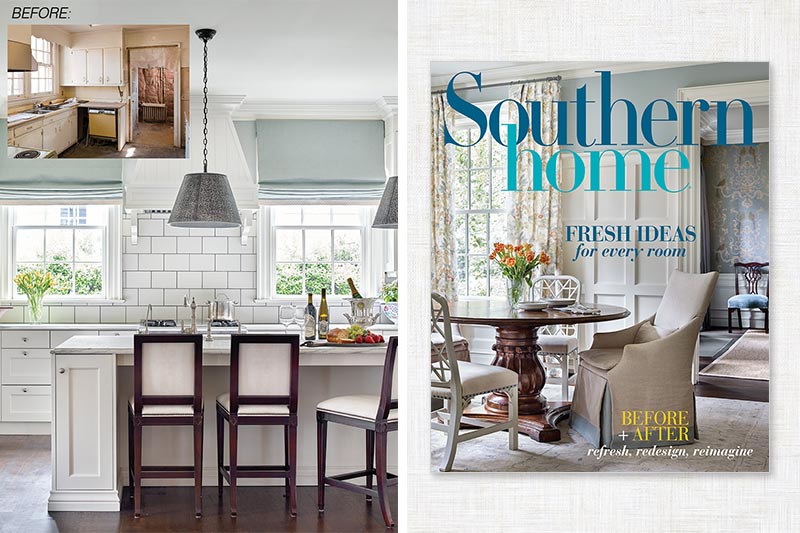 Southern Home cover and kitchen remodel